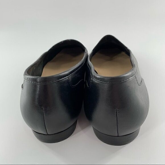 Enzo Angiolini Liberty flats 8 black 80s 90s vintage smoking loafers grannycore - Picture 4 of 12